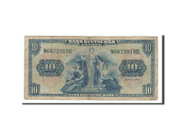 Billet, République Fédérale Allemande, 10 Deutsche Mark, 1949, 1949-08-22, B+ - 10 Deutsche Mark