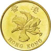 Monnaie, Hong Kong, Elizabeth II, 10 Cents, 1998, SPL, Brass Plated Steel, KM:66 - Hongkong