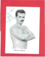 CATCH PHOTO DE CHRISTIAN SCHWARTZ AVEC AUTOGRAPHE CATCH CLUB DE COGNAC - Martial Arts