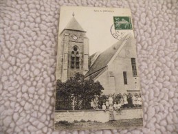 A284. CPA  94. Eglise De CHEVILLY.   Beau Plan Animé.  Ecrite & Voyagée - Chevilly Larue