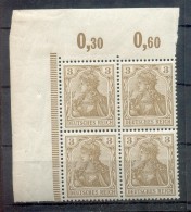 DR-Germania 69 ECKRANDVIERERBLOCK     (G8942 - Neufs