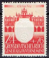 POLAND # STAMPS FROM YEAR 1943 STANLEY GIBBONS  461* - Generalregierung