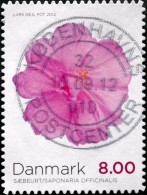 Denmark 2012  8.00kr. Minr.1714C) ( Lot  B 773 )  Autumn Flowers - Gebruikt
