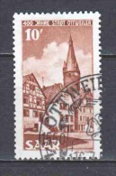 Germany Saarland 1950 Mi 296 - Gebraucht