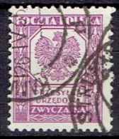 POLAND # STAMPS FROM YEAR 1933   STANLEY GIBBONS  O295 - Service