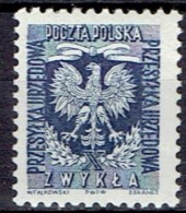 POLAND # STAMPS FROM YEAR 1954   STANLEY GIBBONS  O871 - Service