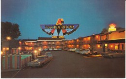 Spokane Washington, Thunderbird Lodge Motel, Lodging, Native American Indian Theme, C1960s Vintage Postcard - Spokane