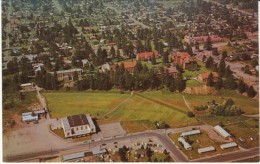 Tacoma Washington, Pacific Lutheran College Aerial View Of Campus Buildings, C1950s/60s Vintage Postcard - Tacoma