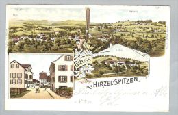 AK ZH Hirzel-Spitzen 1904-04-26 Litho Kressel&#2511 - Hirzel