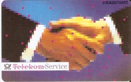 A 17 TARJETA DE ALEMANIA DE 6 DM DE TELEKOM SERVICE - A + AD-Series : D. Telekom AG Advertisement