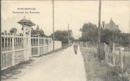 78 - PORCHEVILLE - Boulevard Des Parisiens - Porcheville