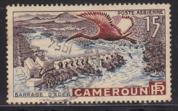 Cameroon Cameroun 1953 Edea's Roadblock" Airmail (Yv PA 43 ) Used, Very Nice - Luftpost