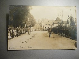 La Revue Du 14 Juillet 1919 Carte Photo - Saint Pierre Le Moutier