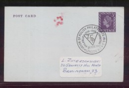 GB POLONICA 1968 10TH ANNIV PZF POLISH PHILATELIC ASSOCIATION UK 21 JUNE COMM CANCEL ON PC - Lettres & Documents