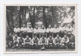 PHOTO DE 10CM X7CM EQUIPE DE RUGBY AU STADE MONTOIS MONT DE MARSAN-R1 - Rugby