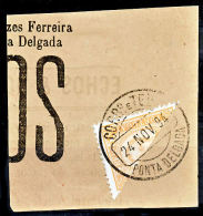 !										■■■■■ds■■ P.Delgada 1892 AF#01ø K.Carlos Neto 5 Réis SPLIT On Piece (u0020) - Ponta Delgada