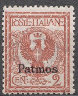 Italy Colonies Patmos (Patmo) 1912 Mi#3 VIII Mint Never Hinged - Egeo (Patmo)