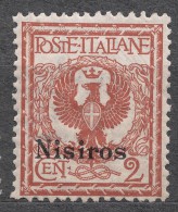 Italy Colonies Nisiros (Nisiro) 1912 Mi#3 VII Mint Never Hinged - Egée (Nisiro)