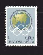 (Mn1) Jugoslavija** - 1973 - Au Profit De La Semaine Plympique.  Yvert 1402. - Used Stamps