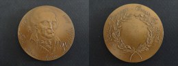 SUPERBE MEDAILLE BRONZE 1978 - LEON ETIENNE MARIE PORTALIS - NOTARIAT FRANCAIS CAISSE DES DEPOTS - 58 Mm - 116 Grammes - Royal / Of Nobility