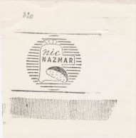 J1217 - Czechoslovakia (1945-79) Control Imprint Stamp Machine (R!): Nothing Go To Waste (a Sack Of Corn, Loaf Of Bread) - Proofs & Reprints