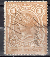Victoria - Australia 1879/84 - Queen Victoria - Postal Fiscal Stamp - Mi 15 - Used - Usados