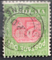 Victoria - Australia 1895 Postage Due - Mi 13 - Wmk Inverted - Used - Usados