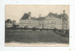 Cp , 49 , SAINT GEORGES SUR LOIRE , Château De SERRANT , Façade De L'ouest , Voyagée 1910 - Saint Georges Sur Loire