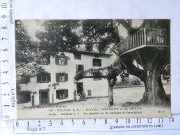 CPA (64) Pyrénées Atlantiques -  ITXASSOU - Hôtel Teillery Et Du Chêne - Vue Sur Les Montagnes Du Pas De Roland - Itxassou