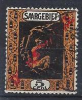 Germany (Saargebiet) 1922  Dienstmarken  (o) Mi. 2a - Servizio