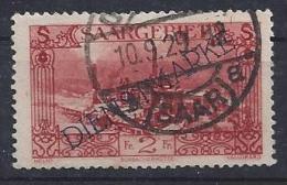 Germany (Saargebiet) 1927  Dienstmarken  (o) Mi. 21 - Servizio