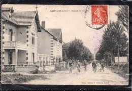 40 LABRIT AVENUE DE LA GARE ANIMEE CYCLISTES - Labrit