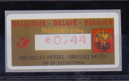 BELGIË/BELGIQUE :2004: Frankeervignet/Vignette D´affranchissement : Postfris,Neuf,MNH :  ## PHILEURO 2004 ## .... - Mitología