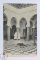 Old Postcard From Ceuta - Interior De Una Casa Mora / Interior Of A Morish House. - Ceuta