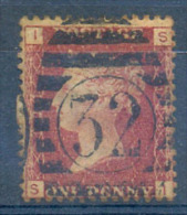 One Penny Red IS I + S Centrale Stempel 32 - Gebraucht