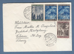 Vaticano - 1950 Busta Con "Anno Santo" - Storia Postale