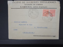 BRESIL- Enveloppecommerciale De Lorena  Pour La France En 1931    A Voir  LOT P5040 - Covers & Documents