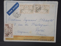 FRANCE-GUADELOUPE - Enveloppe  Par Avion De Pointe à Pitre Pour Laval En 1947 Jolie Enveloppe   à Voir LOT P5108 - Covers & Documents