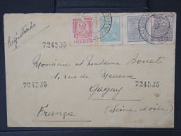 BRESIL- Enveloppe En Recommandée De Sau Paulo Pour La France En 1948 à Voir  P5208 - Lettres & Documents