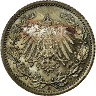 Monnaie, GERMANY - EMPIRE, 1/2 Mark, 1913, Berlin, SPL, Argent, KM:17 - 1/2 Mark