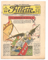 Fillette N°1382 Du 16 Septembre 1934 A La Recherche Du Soleil. 6. 26 ème Année - Fillette
