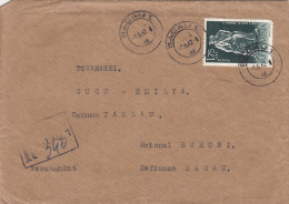 19609- A. SZOBOTKA- AN IDEA BORNS STATUE, STAMPS ON REGISTERED COVER, 1962, ROMANIA - Briefe U. Dokumente