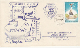 19678- AUREL VLAICU AVIATION PIONEER PHILATELIC EXHIBITION, SPECIAL COVER, 1987, ROMANIA - Lettres & Documents