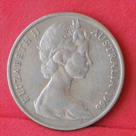 AUSTRALIA  20  CENTS  1967   KM# 66  -    (Nº11766) - Victoria