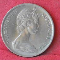 AUSTRALIA  5  CENTS  1975   KM# 64  -    (Nº11773) - Victoria