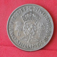 GREAT BRITAIN  2  SHILLING  1948   KM# 865  -    (Nº11805) - J. 1 Florin / 2 Schillings