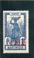 MARTINIQUE 1924-7 * - Ungebraucht