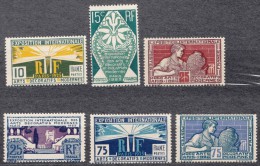 France 1924 Yvert#210-215 Mint Hinged (avec Charnieres) - Ungebraucht