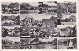 AK Traunsee - Mehrbildkarte - 1951 (15132) - Traun
