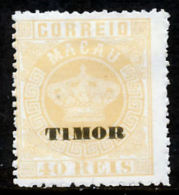 !										■■■■■ds■■ Timor 1885 REPRINT AF#05(*) Crown 40 Réis (x5623) - Timor